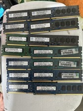 Lot of (14) Mixed Desktop Memory 2GB PC3-10600U DDR3  RAM Untested  picture