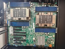 Supermicro X11DPH-T Intel C622 E-ATX Dual LGA-3647 Qty 2 Intel 4114 w/IO-shield picture