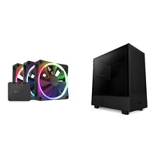 NZXT F120 RGB Fans + NZXT H5 Flow Compact ATX Mid-Tower PC Gaming Case Bundle picture