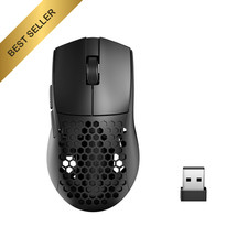 Redragon M725 Honeycomb Shell Gaming Mouse Wireless, Ultra Lightweight Black picture