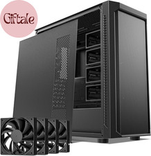 Classico Max Storage Master E-ATX Computer Case with 4X120Mm Black Fan, 10 X3.5 picture