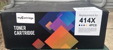 414X Toner Cartridges 4 Pack High Yield Compatible Replacement Open Box Not Used picture