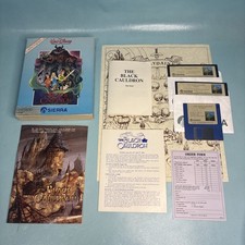 The Black Cauldron Computer Vintage PC Game IBM 256k 5.25” Disks - Sierra picture