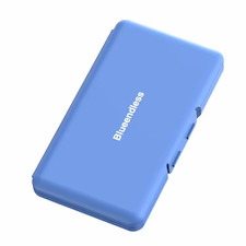 4-Slot M.2  NVME Storage Case 2280 SSD Enclosure Bag Shockproof Case ESD Blue picture