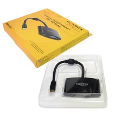Delock 65553 adapter 1 x mini DisplayPort to 1 x VGA 1 x HDMI female 18 cm ca... picture