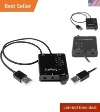 Versatile USB Sound Card with SPDIF Output & 96KHz Audio for Ultimate Experience picture