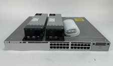 Cisco Catalyst WS-C3850-24U-S 24 Port 1GE UPoE Ethernet Switch 2x 1100W PSU Ears picture