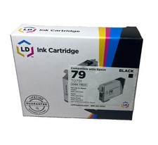 LD Compatible Ink Cartridge for Epson 79 T0791 Black High Yield Artisan 1430 picture