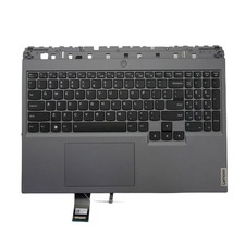 New Palmrest Cover Backlit Keyboard For Lenovo Legion 5 Pro-16ACH6H 5CB1C14952 picture
