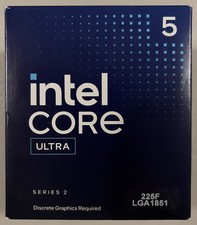 Intel Core Ultra 5 225F - Core Ultra 5 (Series 2) Arrow Lake 10-Core (6P+4E) NEW picture