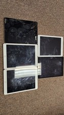 APPLE IPAD LOT OF 5 FOR PARTS, REPAIR, OR SCRAP AIR 2, 6TH 8TH AND 11TH GEN picture