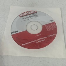 Quicken Premier Home & Business 2005 Intuit Windows PC Software Disc PN 358499 picture