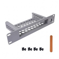 1U 10-Inch Network Rack Mount with TP-Link TL-SG108 8-Port Switch, Hardware E... picture