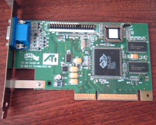 AGP Video Graphics Card ATI 109-49300-00 Rage IIC 4MB AMC Ver 2.0   VGA  picture