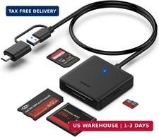BENFEI 4in1 USB C SD Card Reader USB 3.0 MicroSD CF Adapter MacBook picture