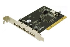 Adaptec NEC Chip AUA-4000C 4Port USB 2.0 PCI Card (Plug & Play) picture