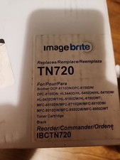 ImageBrite Brother TN720 Black Toner Cartridge Compatible Brand New Sealed picture
