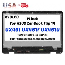 for ASUS ZenBook Flip 14 UX461 UX461FN-BS51T LCD Touch Screen Display Assembly picture