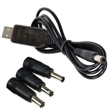 HQRP USB to DC 12V Step-Up Cable for Western Digital My Book 2-4TB External HDD picture