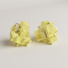 Lubed / Filmed Akko V3 Cream Yellow Pro Linear Switches(70Ct) picture