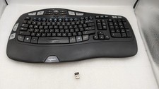 Logitech K350 ( Y-RBN90 ) Wireless Comfort Wave Ergonomic Keyboard W/ UNIFY USB picture
