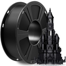 1kg/roll Black PLA GEEETECH 3D Printer Filament 1.75mm Normal PLA Consumables US picture