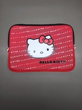 2011 Hello Kitty 14” Laptop Sleeve Red color Rare picture