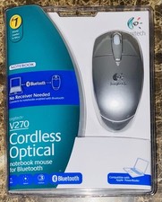 Logitech V270 Cordless Optical Mouse Bluetooth For Notebooks Laptops NEW SEALED picture