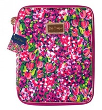 Lily Pulitzer Notebook Agenda Folio Laptop Tablet Organizer Wild Confetti NWT picture