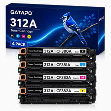 312A-CF380A-4PK Toner For  312A Color LaserJet Pro MFP M476dn M476nw picture