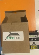252XL Black 252 Ink Cyan Cartridge free Sub Manufacture Sealed picture
