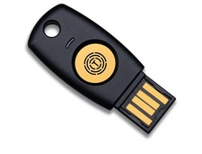 FIDO2 U2F Security Key Passkey Two-Factor Authentication (2FA) USB Key Pin+Touch picture