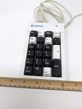 Goldtouch KeyPad USB PC White Numeric 22-Key Keyboard GTC-0033 picture