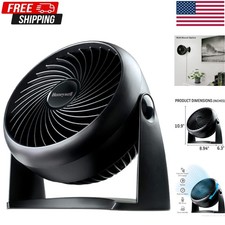 Honeywell TurboForce Air Circulator, Small Tabletop Fan, Quiet Small, White picture