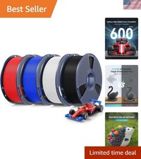 4KG Upgrade PLA+2.0 3D Printer Filament Bundle, PLA Plus 2.0 Filament 1.75mm,... picture