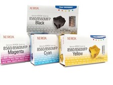 Genuine Xerox Phaser 8560 Solid Ink Set CMYB 108R00723 108R00724 108R00725, 0726 picture
