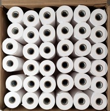 Zebra 10001965 3.2 Mil Hi-Temp White Coated Receipt Rolls 4