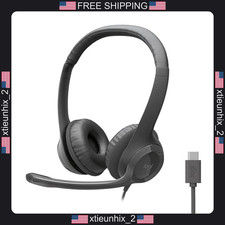 Logitech H391 Wired Headset USB-C Stereo Headphones for PC and Laptop picture