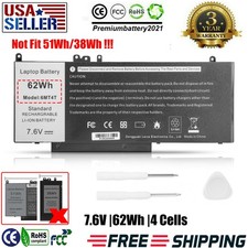 6MT4T Battery For Dell Latitude E5470 E5570 Precision 3510 79VRK 7V69Y 7.6V 62Wh picture