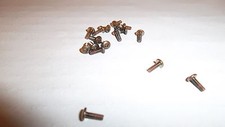 Used pack of 17 miscellaneous case screws from toshiba dvd dock. Look picture