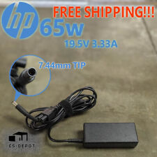 Genuine OEM Big Barrel HP Laptop Charger AC Power Adapter 65W 19.5V 3.33A  picture