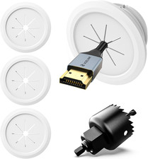 in-Wall Cable Management Kit, Fits 4 Low-Voltage Cables, 4-Pack picture