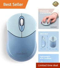 PERIMICE-802BL Wireless Bluetooth Mouse - Portable Design - Compatible with W... picture