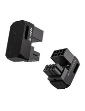 Shield Series 8-Pin PCIe GPU Power Adapter,180-Degree U-Turn Angled Connector... picture