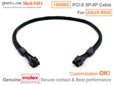 ⚡️16AWG PCI-E GPU 8P Cable for ASUS ROG STRIX 1000W Gold -📏70cm/27 inch picture