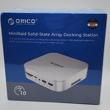 ORICO MiniRaid, Mac Mini M4 Dock with Dual-Bay M.2 NVMe/SATA SSD Enclosure picture