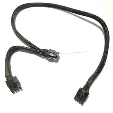 8Pin To Mainboard PCI-E d GPU 2-Port 8p Power Socket Cable For EVGA G+  P2 T2 GS picture