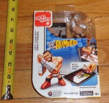 2012 WWE WWF Mattel CM Punk Rumblers Apptivity Wrestling Figure MIP IPAD App ROH picture