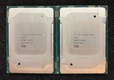 LOT OF 2 | Intel Xeon Gold 5220 Server CPUs | 2.20GHz | 18-Core | SRFBJ picture