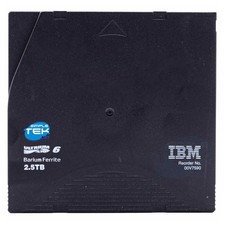 IBM 00V7590 Data Cartridge 2.5TB / 6.25TB LTO Ultrium 6 Barium picture